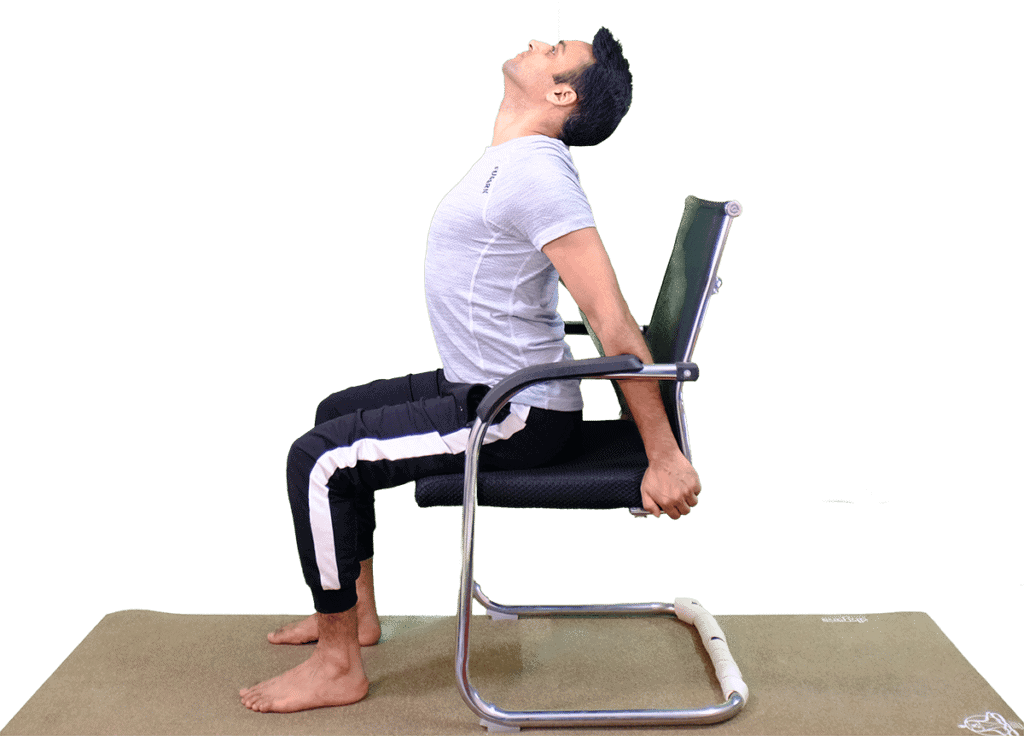 Chair Yoga At Work / Chair Yoga Poses - Yoga With Ankush